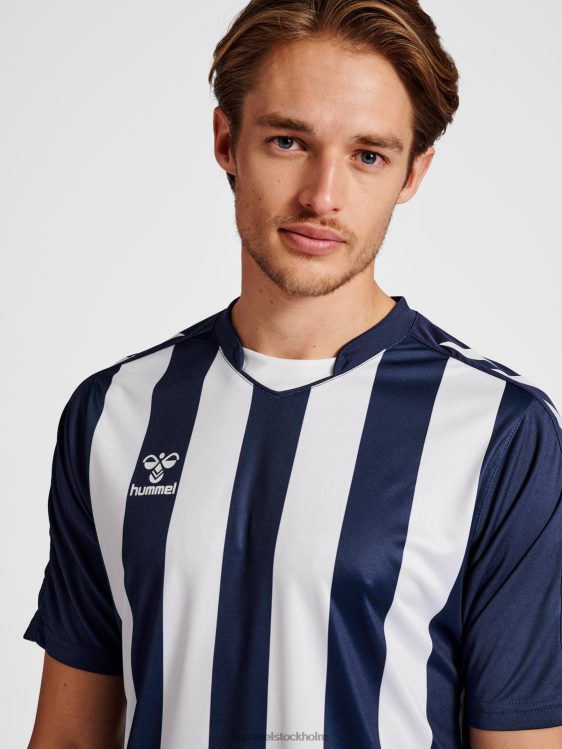 se Hummel män hmlcore xk randig tröja s/s LL40V609 \"kortärmad tröja\"
