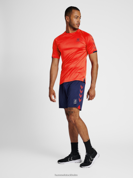 se Hummel män hmlgg12 actiontröja s/s LL40V1095 \"mesh jersey\"