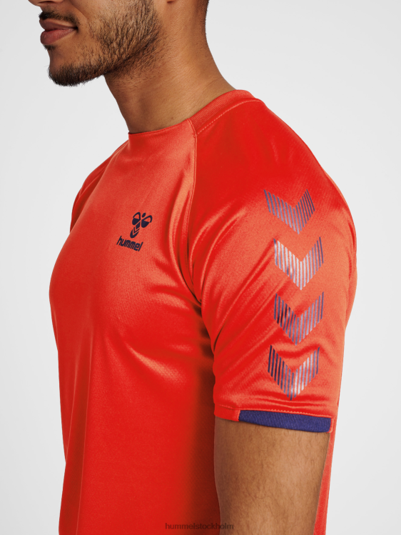se Hummel män hmlgg12 actiontröja s/s LL40V1095 \"mesh jersey\"