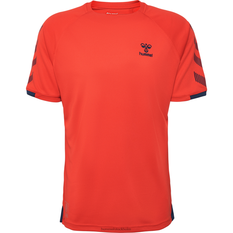 se Hummel män hmlgg12 actiontröja s/s LL40V1095 \"mesh jersey\"