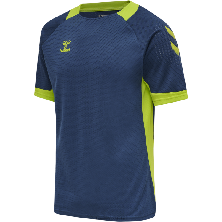 se Hummel män hmllead s/s poly jersey LL40V1205 \"träningströja\"
