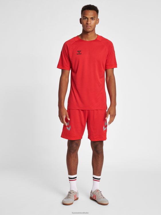 se Hummel män hmllead s/s poly jersey LL40V1223 \"träningströja\"