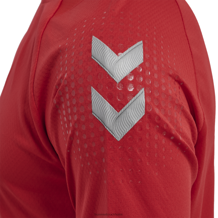 se Hummel män hmllead s/s poly jersey LL40V1223 \"träningströja\"