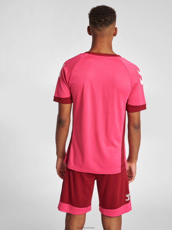 se Hummel män hmllead s/s poly jersey LL40V1235 \"träningströja\"