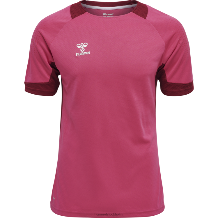 se Hummel män hmllead s/s poly jersey LL40V1235 \"träningströja\"