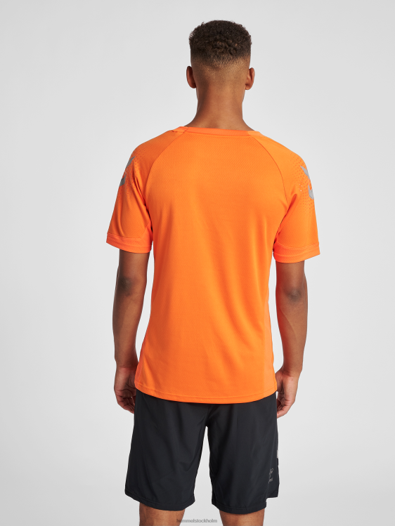 se Hummel män hmllead s/s poly jersey LL40V1306 \"träningströja\"
