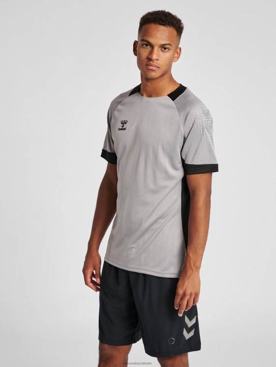 se Hummel män hmllead s/s poly jersey LL40V1307 "träningströja"