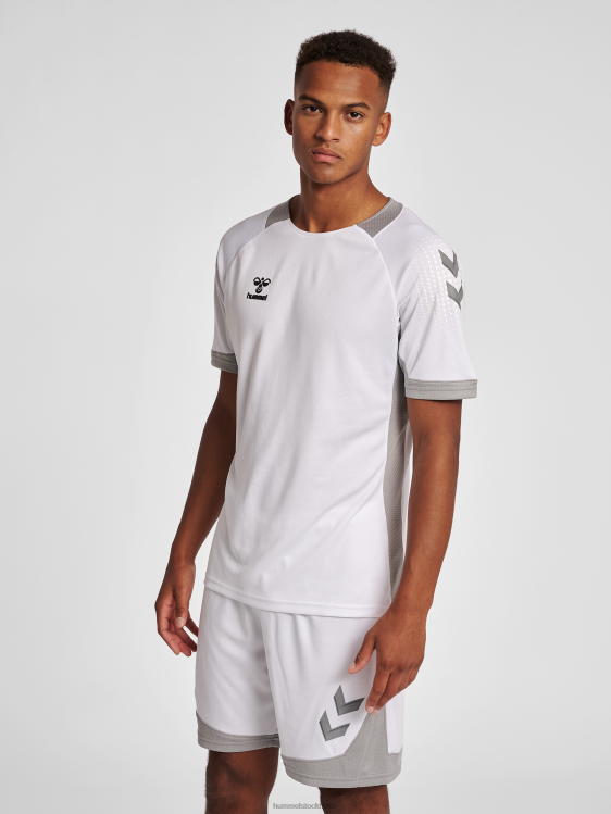 se Hummel män hmllead s/s poly jersey LL40V1632 "träningströja"