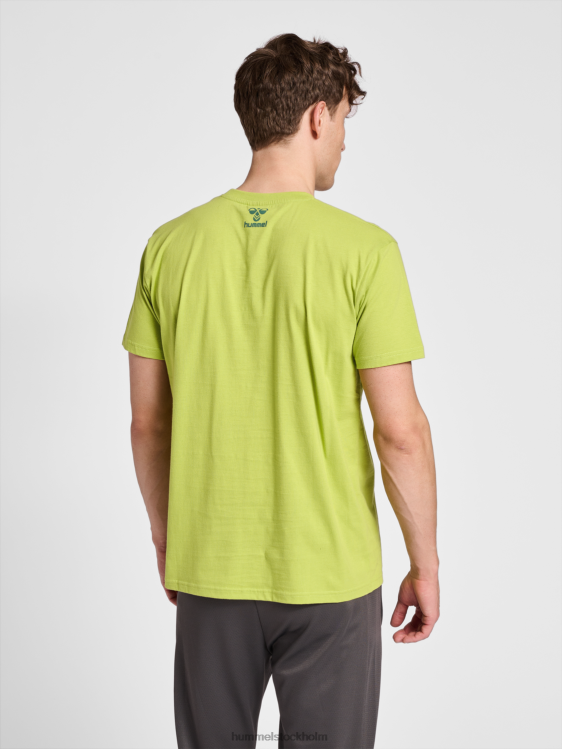 se Hummel män hmloffgrid bomullsjersey s/s LL40V353 \"kortärmad tröja\"
