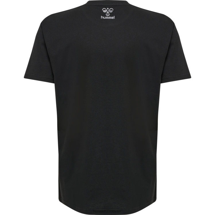 se Hummel män hmloffgrid bomullsjersey s/s LL40V553 \"kortärmad tröja\"