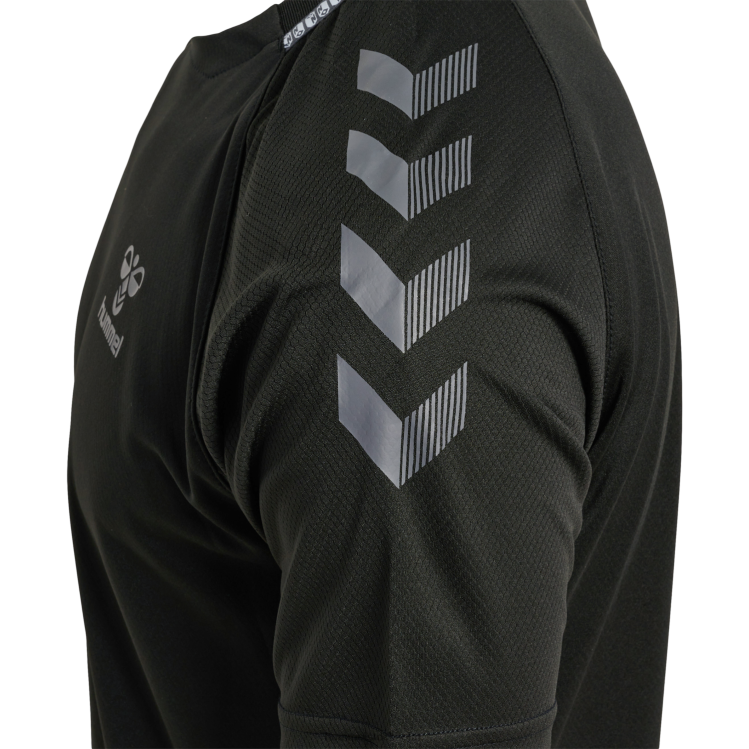 se Hummel män hmlongrid poly jersey s/s LL40V677 \"kortärmad tröja\"