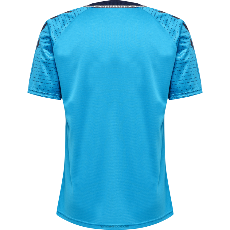 se Hummel män hmlongrid poly jersey s/s LL40V815 \"kortärmad tröja\"