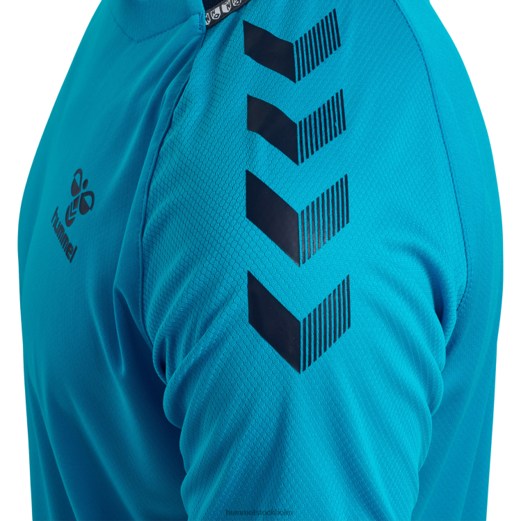 se Hummel män hmlongrid poly jersey s/s LL40V815 \"kortärmad tröja\"