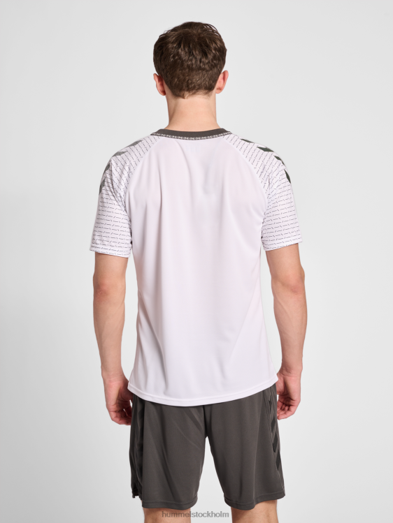 se Hummel män hmlongrid poly jersey s/s LL40V905 \"kortärmad tröja\"