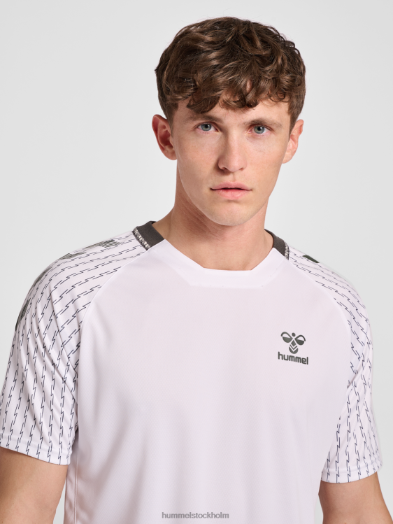 se Hummel män hmlongrid poly jersey s/s LL40V905 \"kortärmad tröja\"