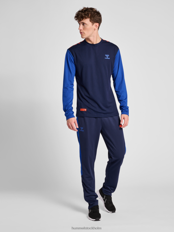 se Hummel män hmlpro grid speltröja l/s LL40V250 \"långärmad jerseytopp\"