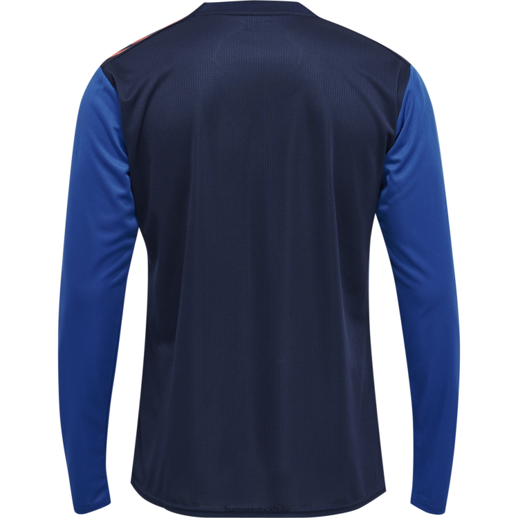 se Hummel män hmlpro grid speltröja l/s LL40V250 \"långärmad jerseytopp\"