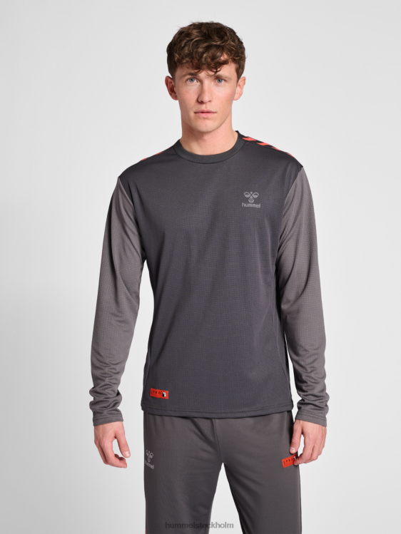 se Hummel män hmlpro grid speltröja l/s LL40V251 "långärmad jerseytopp"