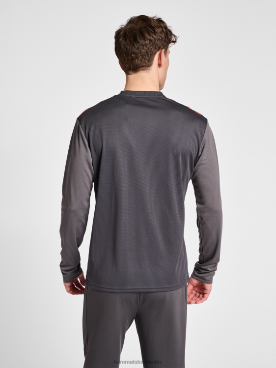 se Hummel män hmlpro grid speltröja l/s LL40V251 \"långärmad jerseytopp\"
