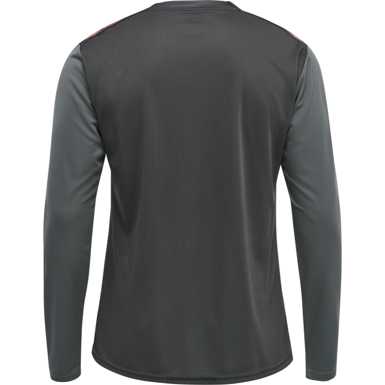se Hummel män hmlpro grid speltröja l/s LL40V251 \"långärmad jerseytopp\"