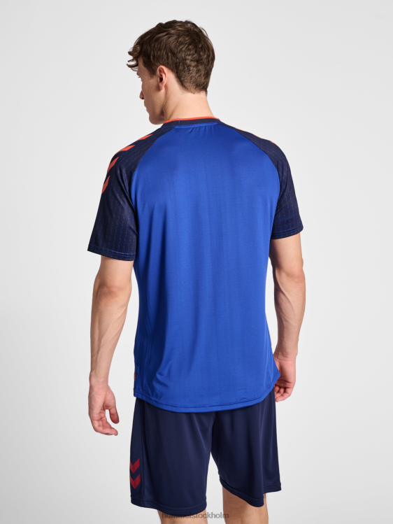 se Hummel män hmlpro grid speltröja s/s LL40V507 \"kortärmad jersey topp\"