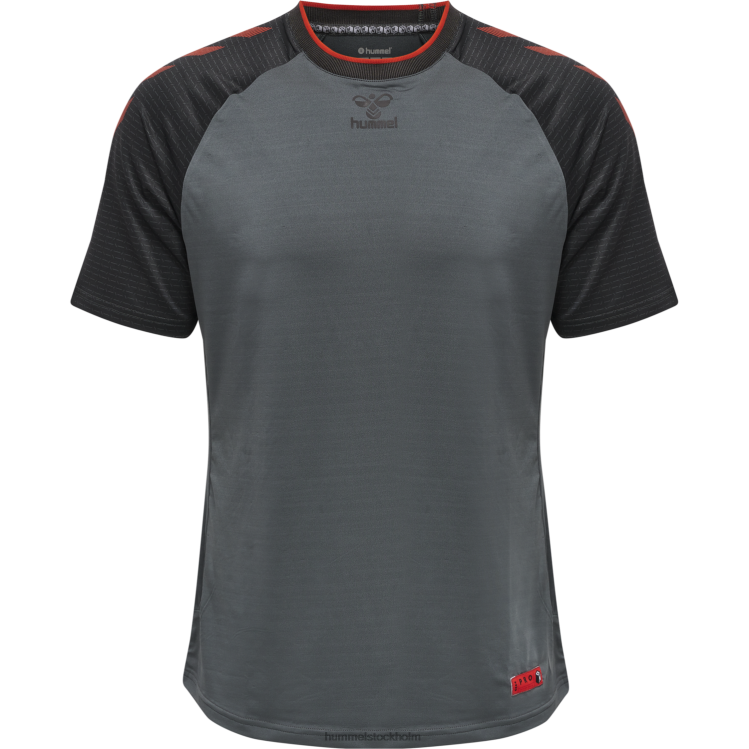 se Hummel män hmlpro grid speltröja s/s LL40V535 \"kortärmad jersey topp\"