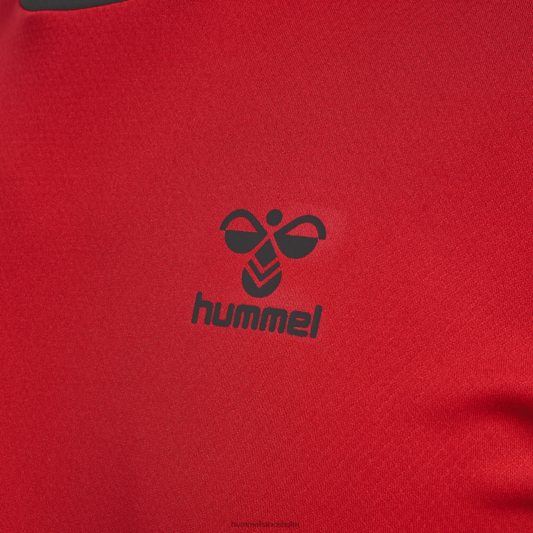 se Hummel män hmlq4 poly jersey s/s LL40V341 \"jersey\"