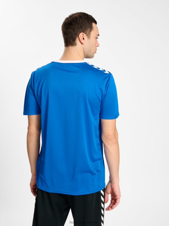 se Hummel män hmlstaltic poly jersey s/s LL40V147 \"lättviktströja\"