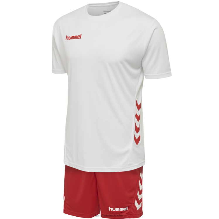 se Hummel män hmlpromo duo set LL40V1072 "crew t-shirt & shorts set"