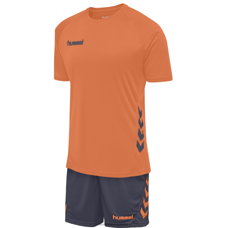 se Hummel män hmlpromo duo set LL40V1129 "crew t-shirt & shorts set"