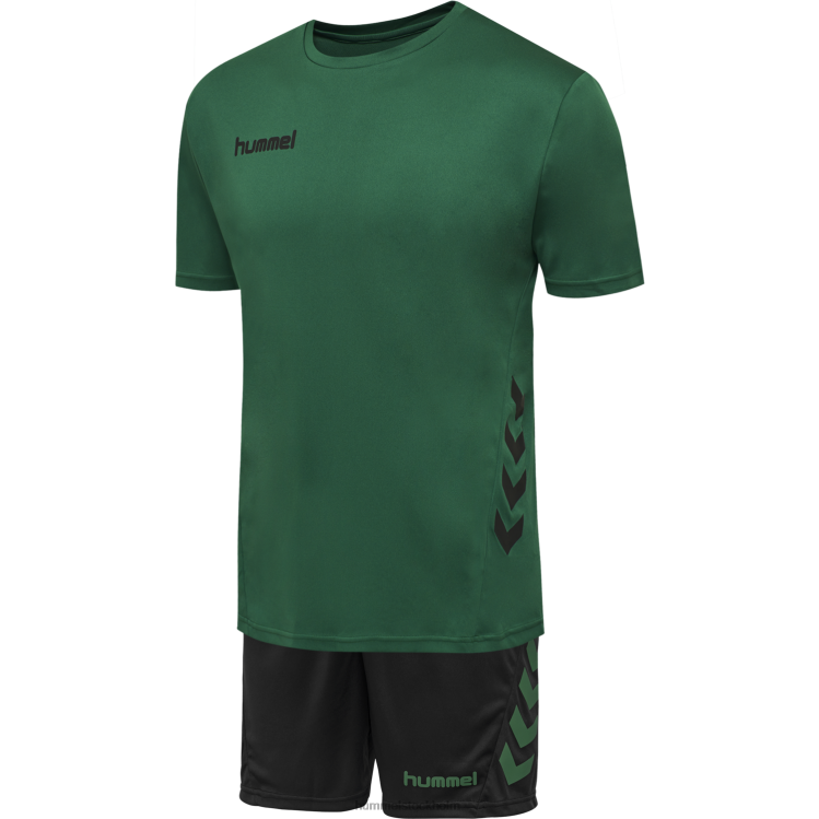 se Hummel män hmlpromo duo set LL40V1142 "crew t-shirt & shorts set"
