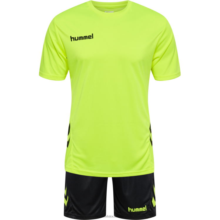 se Hummel män hmlpromo duo set LL40V1300 "crew t-shirt & shorts set"