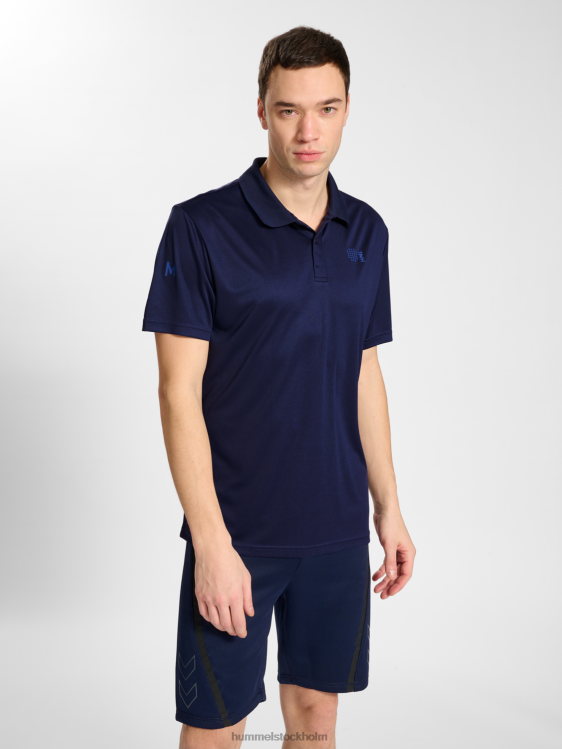 se Hummel män hmlcourt polo s/s LL40V136 "sport pikétröja"