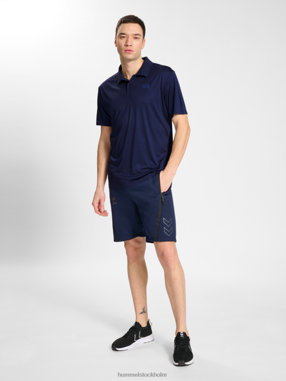 se Hummel män hmlcourt polo s/s LL40V136 \"sport pikétröja\"