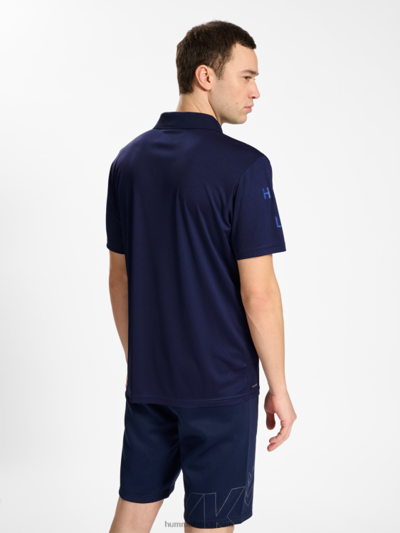 se Hummel män hmlcourt polo s/s LL40V136 \"sport pikétröja\"