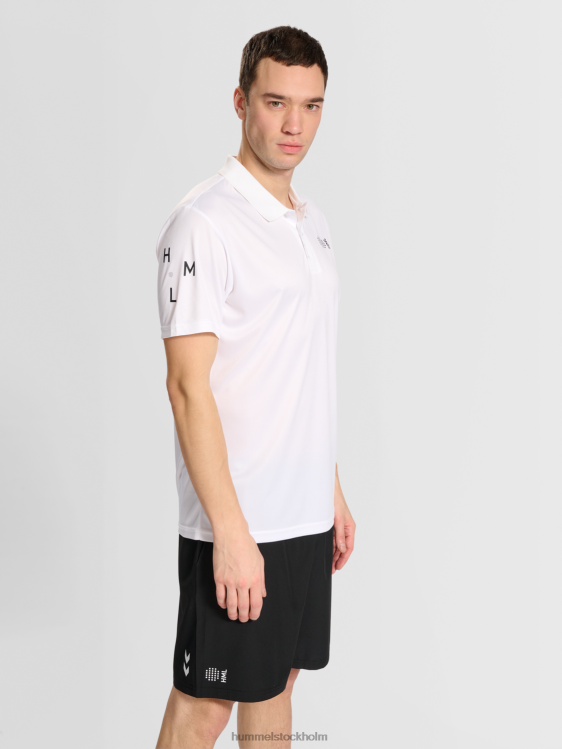 se Hummel män hmlcourt polo s/s LL40V90 "sport pikétröja"