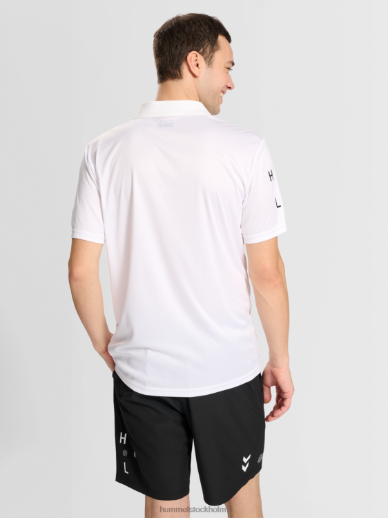 se Hummel män hmlcourt polo s/s LL40V90 \"sport pikétröja\"
