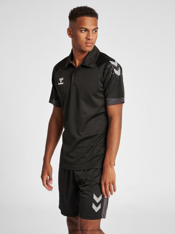 se Hummel män hmllead funktionell polo LL40V1246 "mesh pikétröja"