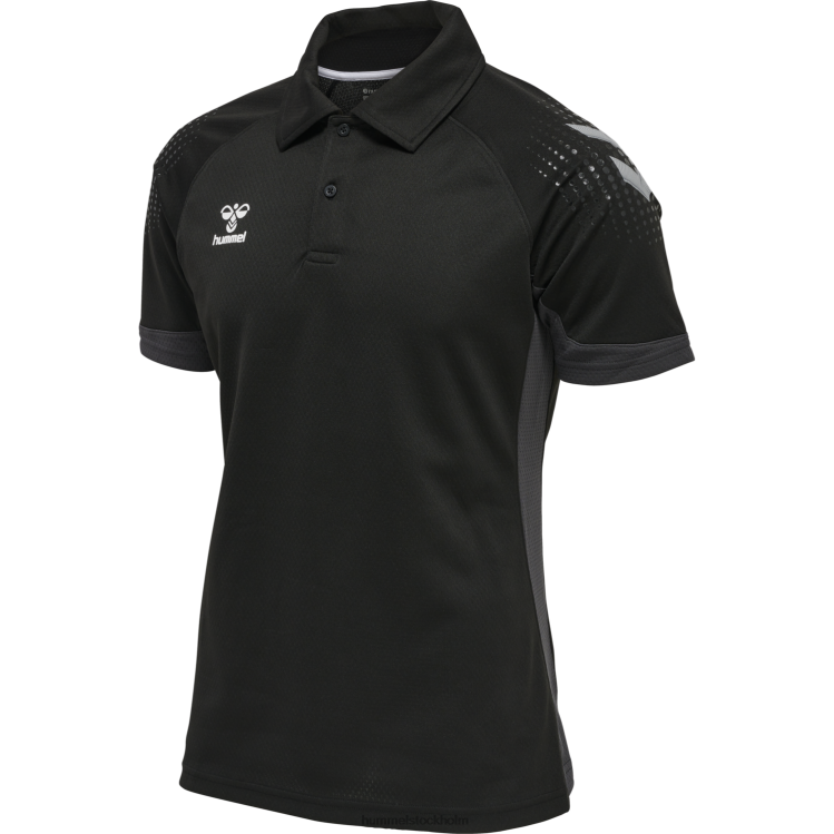 se Hummel män hmllead funktionell polo LL40V1246 \"mesh pikétröja\"