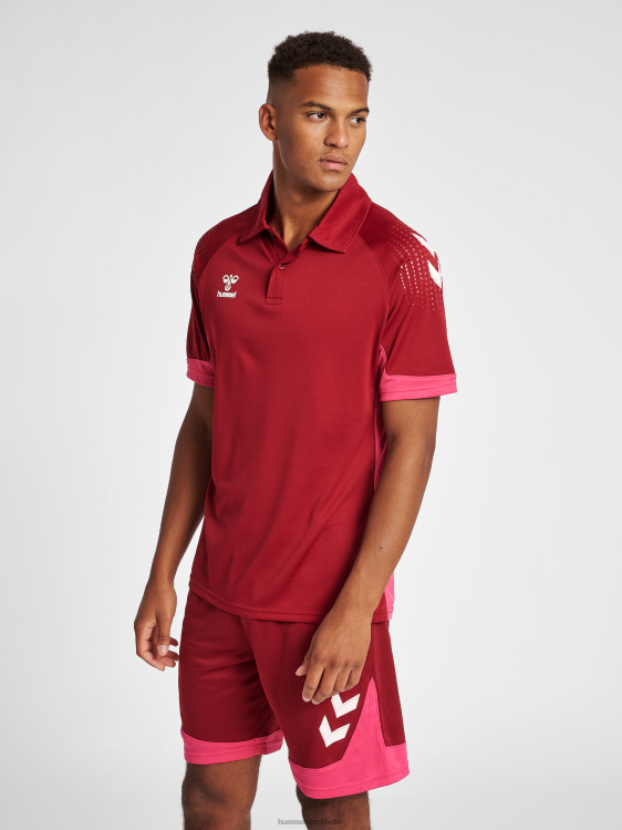 se Hummel män hmllead funktionell polo LL40V1396 "mesh pikétröja"