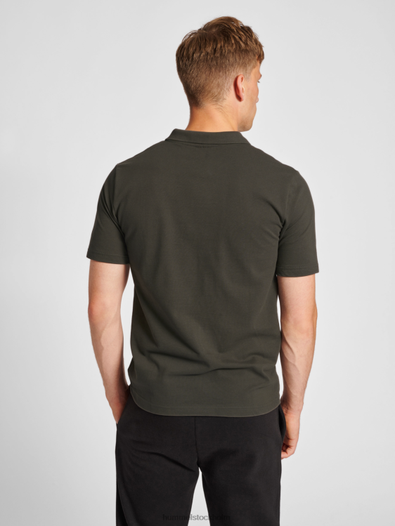 se Hummel män hmlröd stretch pikétröja LL40V406 \"polotröja\"