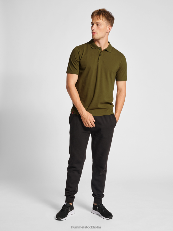 se Hummel män hmlröd stretch pikétröja LL40V415 \"polotröja\"
