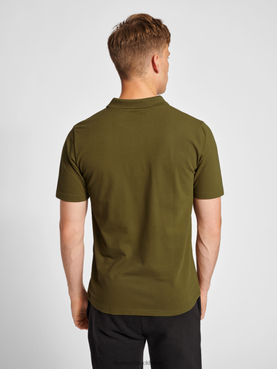 se Hummel män hmlröd stretch pikétröja LL40V415 \"polotröja\"