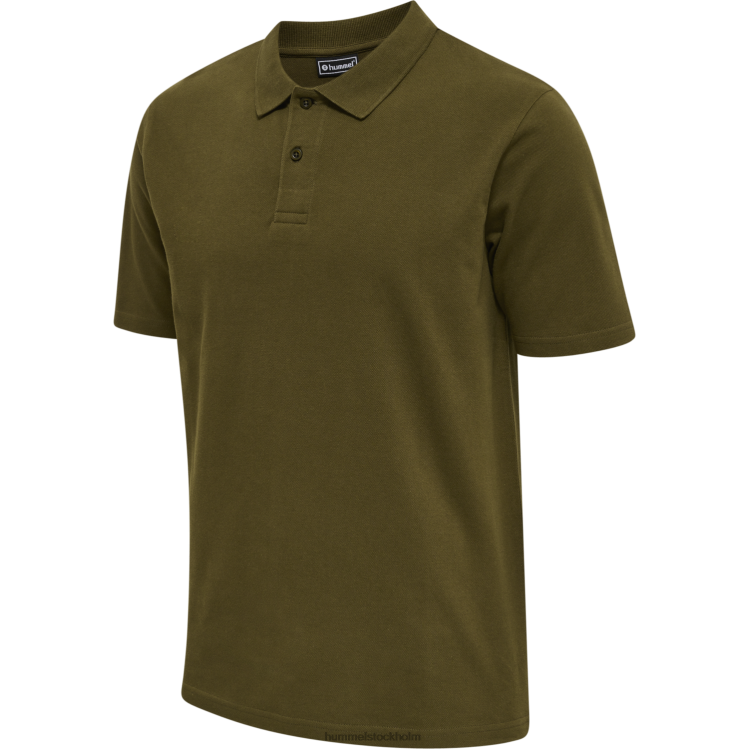 se Hummel män hmlröd stretch pikétröja LL40V415 \"polotröja\"