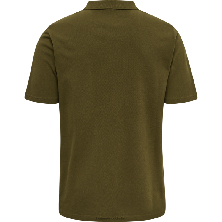 se Hummel män hmlröd stretch pikétröja LL40V415 \"polotröja\"