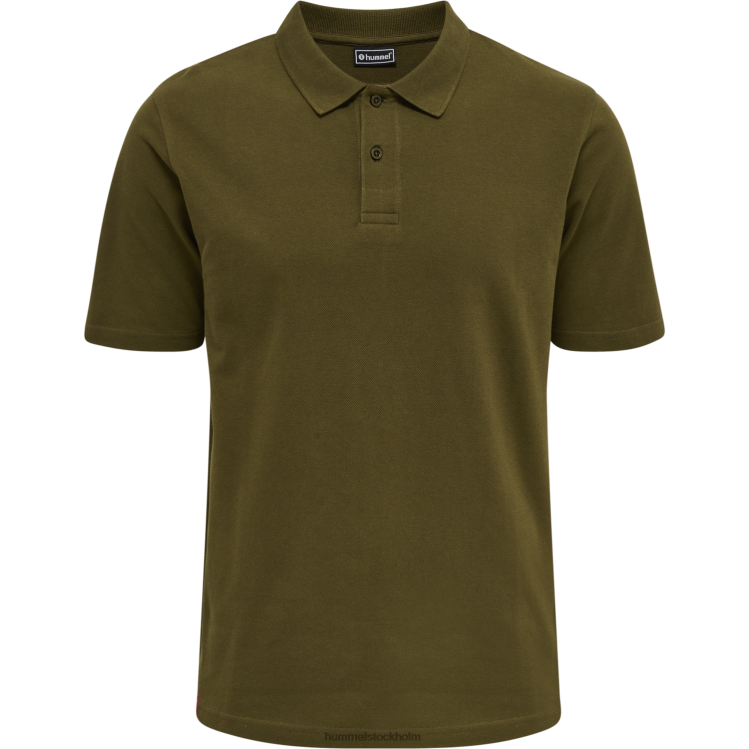 se Hummel män hmlröd stretch pikétröja LL40V415 \"polotröja\"