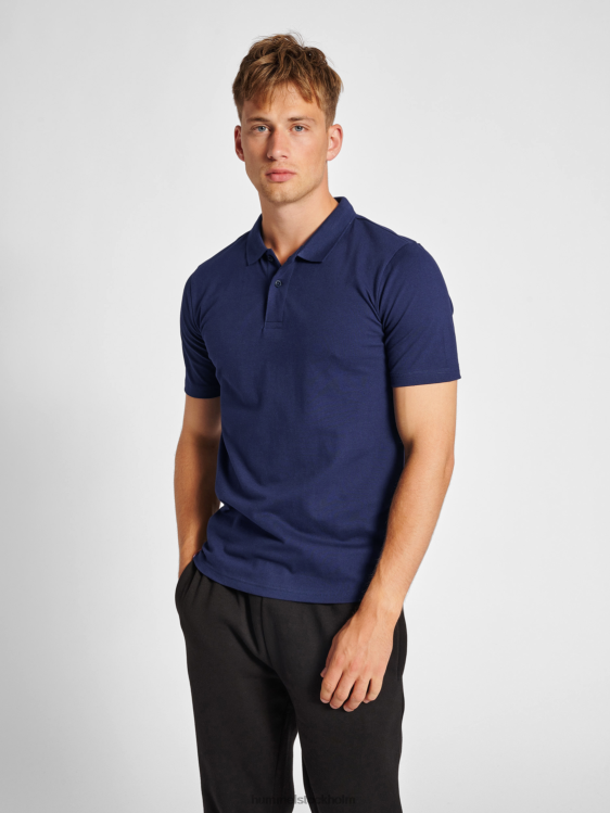 se Hummel män hmlröd stretch pikétröja LL40V466 "polotröja"