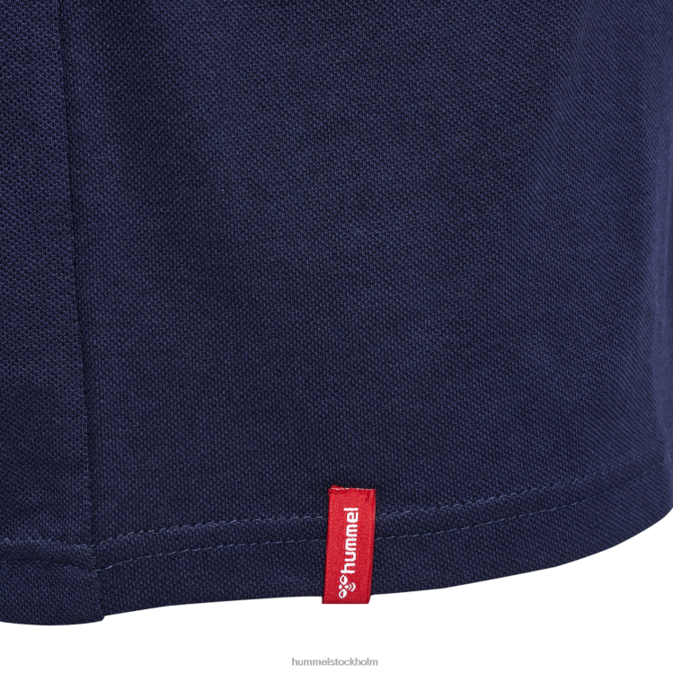 se Hummel män hmlröd stretch pikétröja LL40V466 \"polotröja\"