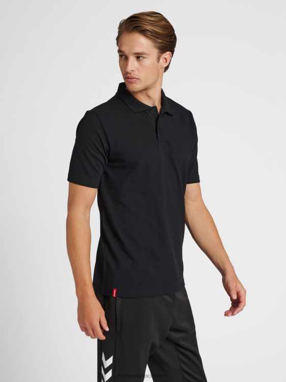 se Hummel män hmlröd stretch pikétröja LL40V468 "polotröja"