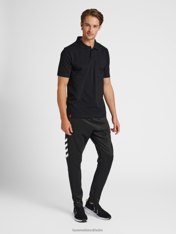 se Hummel män hmlröd stretch pikétröja LL40V468 \"polotröja\"